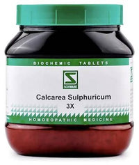 Thumbnail for dr.-willmar-schwabe-india-calcarea-sulphurica-biochemic-tablet