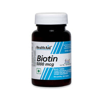 Thumbnail for HealthAid Biotin 5000 mcg Tablets