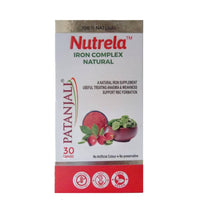 Thumbnail for patanjali-nutrela-iron-complex-natural-capsules