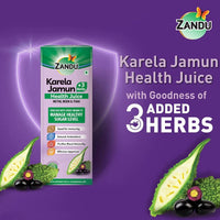 Thumbnail for Zandu Karela Jamun + 3 Herbs Health Juice