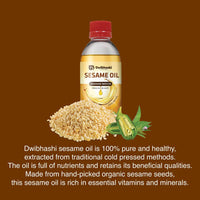Thumbnail for Dwibhashi Sesame Oil (Tila Tailam)