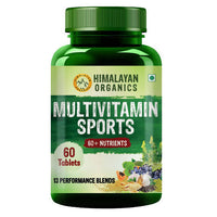 Thumbnail for Himalayan Organics Multivitamin Sports 60 + Vital Nutrients Tablets