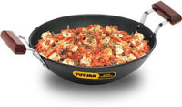 Thumbnail for hawkins-futura-hard-anodised-deep-fry-pan-kadhai-2.5-l-(iad25