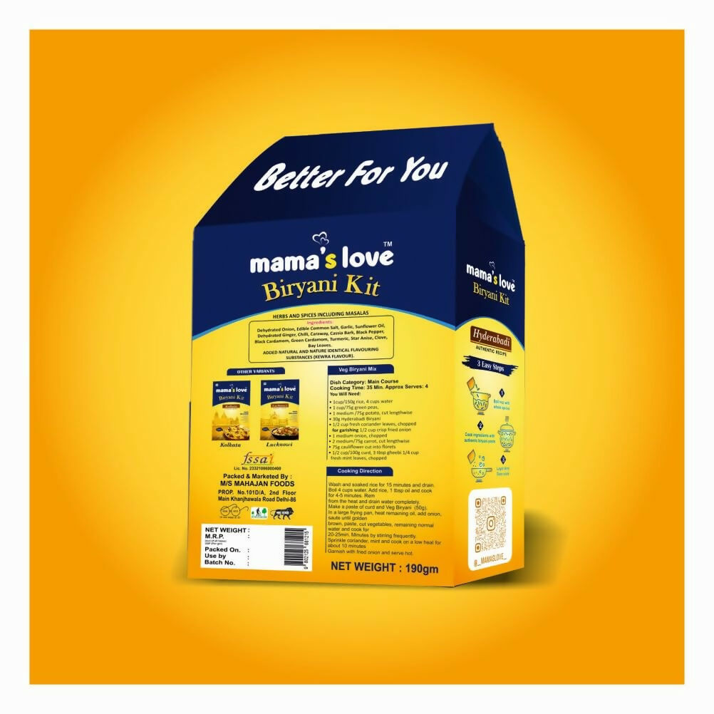Mama is love Biryani Kit Hyderabadi