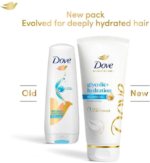 Dove Glycolic + Hydration Conditioner With 5% Hydra