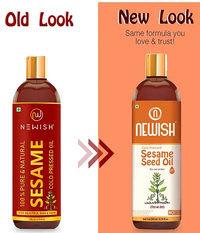 Thumbnail for Newish Cold Pressed Sesame Oil For Hair & Skin
