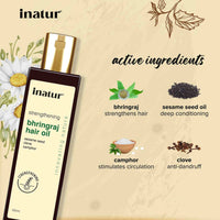 Thumbnail for Inatur Ayurveda Bhringraj Oil
