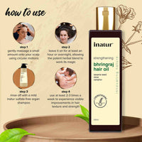 Thumbnail for Inatur Ayurveda Bhringraj Oil