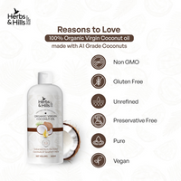 Thumbnail for Herbs & Hills Organic Virgin Coconut Oil