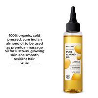 Thumbnail for Brillare 100% Natural Pure Almond Oil