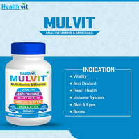 Thumbnail for Healthvit Mulvit Multivitamins and Minerals Tablets