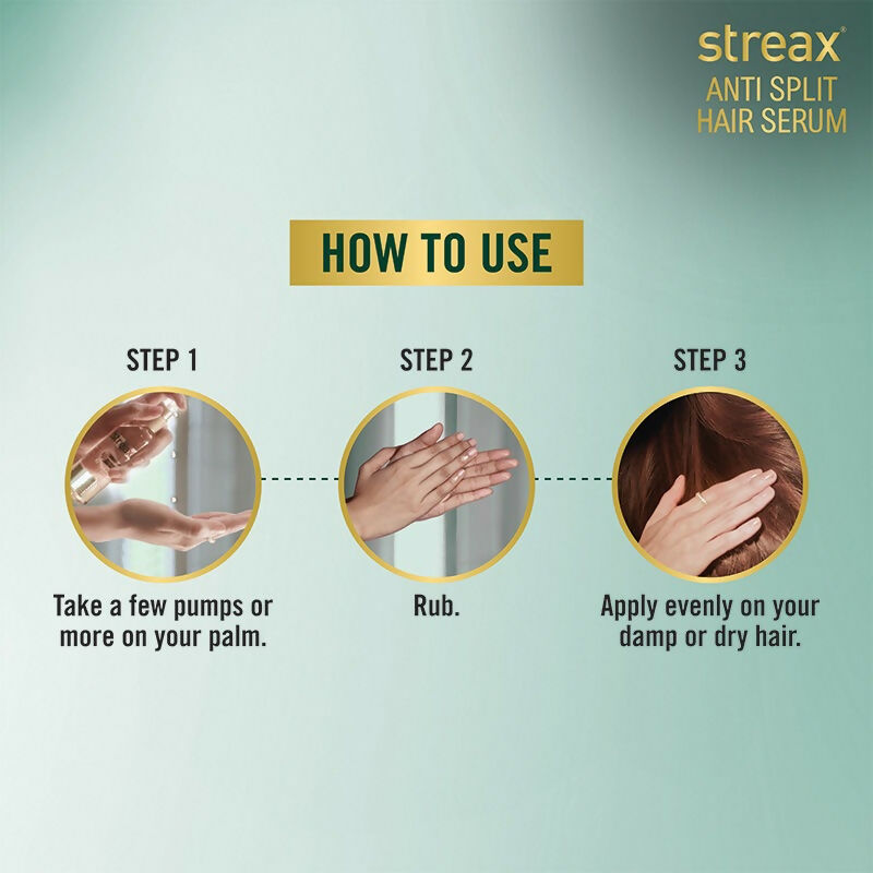 Streax Anti Split Hair Serum With Bio