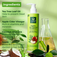 Thumbnail for Organic Harvest Organic Anti Dandruff Conditioner With Tea Tree & Apple Cider Vinegar