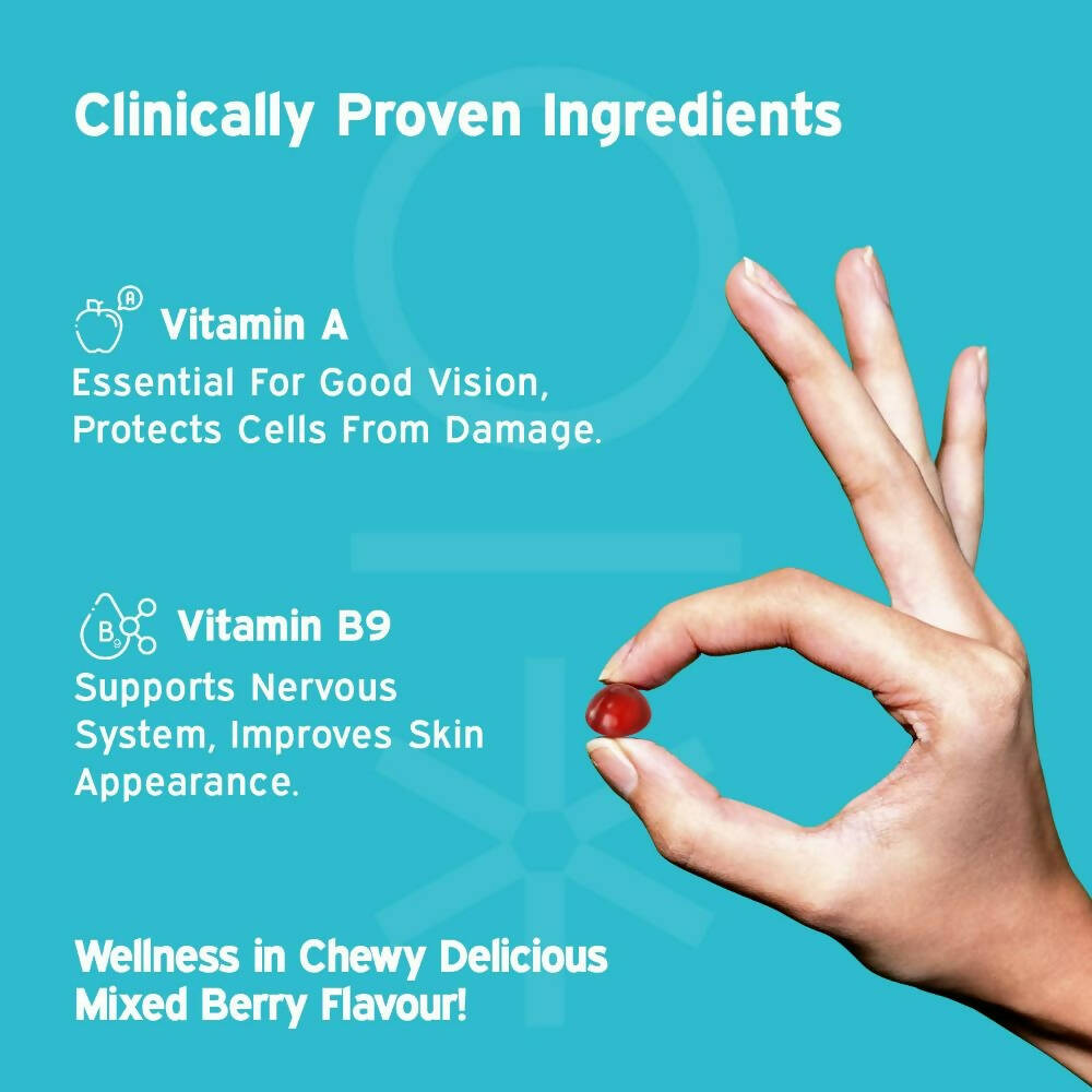 Nutriburst Health & Vitality Gummies With Multi