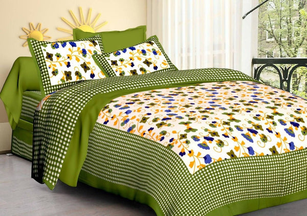 vamika-printed-cotton-green-floral-bedsheet-with-pillow-covers-(leoc_chkm_g