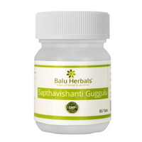 Thumbnail for balu-herbals-sapthavishanti-guggulu