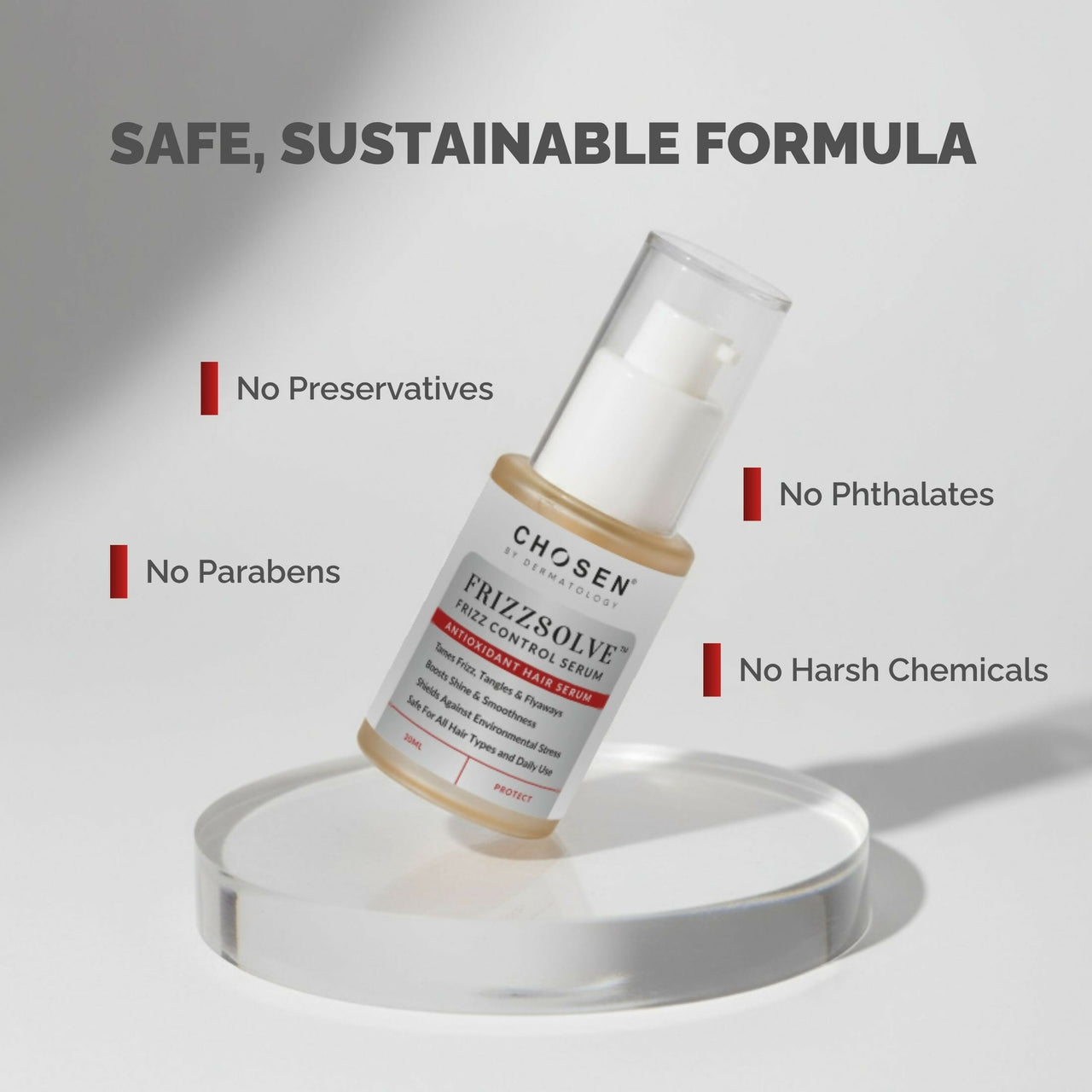 Chosen FrizzsolveFrizz Control Serum – Advanced Anti