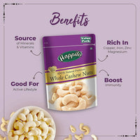 Thumbnail for Happilo Premium Dry Fruit Combo (Almond & Cashews)