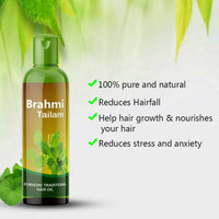 Thumbnail for Bello Herbals Brahmi Tailam (Hair Oil)