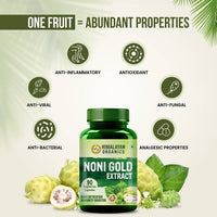Thumbnail for Himalayan Organics Noni Gold Extract Vegetarian Capsules
