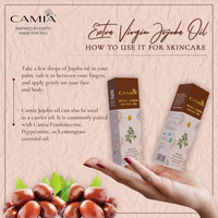 Thumbnail for Camia Organic Extra Virgin Cold Pressed Jojoba Oil