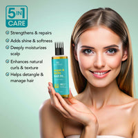 Thumbnail for Botanic Hearth Argan & Biotin Hair Oil