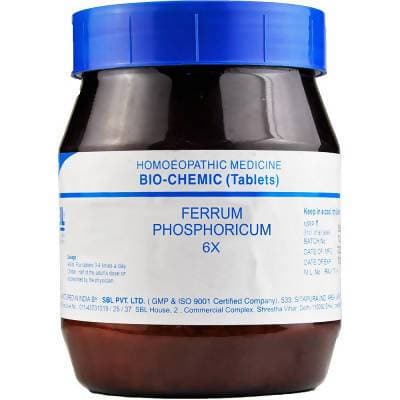 sbl-homeopathy-ferrum-phosphorica-biochemic-tablet