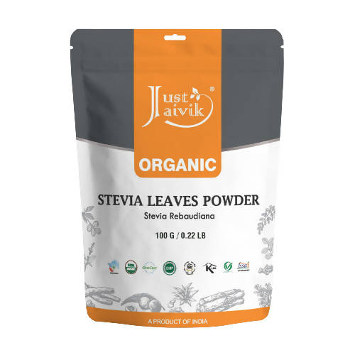 just-jaivik-organic-stevia-leaves-powder