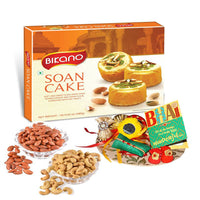 Thumbnail for bikano-soan-cake-and-dryfruits-rakhi-gift