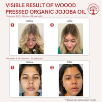 Thumbnail for Ivory Natural Wood Pressed Organic Jojoba Oil Premium & Extra Virgin For Smooth Dry Skin, Avoid Flakiness, & Improve Skin Elasticity
