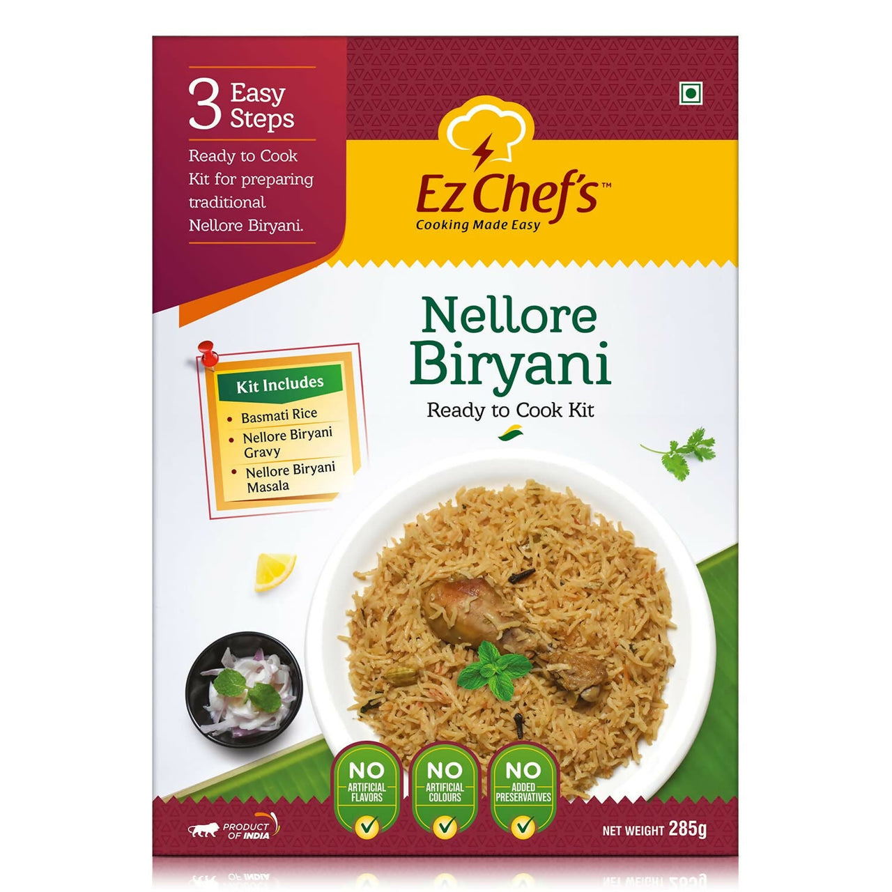 Ez Chef is Nellore Biryani Kit (Andhra Biryani)