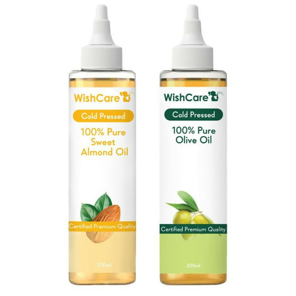wishcare-100%-pure-cold-pressed-olive-oil-&-badam-rogan-sweet-almond-oil-comb