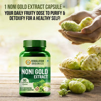 Thumbnail for Himalayan Organics Noni Gold Extract Vegetarian Capsules