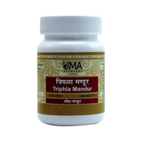 Thumbnail for uma-ayurveda-triphala-mandur-tablets