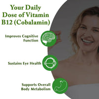 Thumbnail for Planet Ayurveda Plant Based Vitamin B12 Capsules
