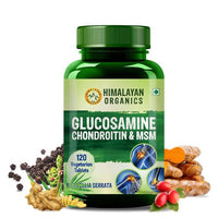Thumbnail for Himalayan Organics Glucosamine Chondroitin & MSM Vegetarian Tablets