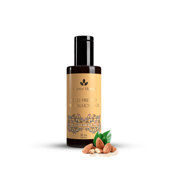 avimee-herbal-cold-pressed-sweet-almond-oil,-fight-split-ends-with-vitamin-
