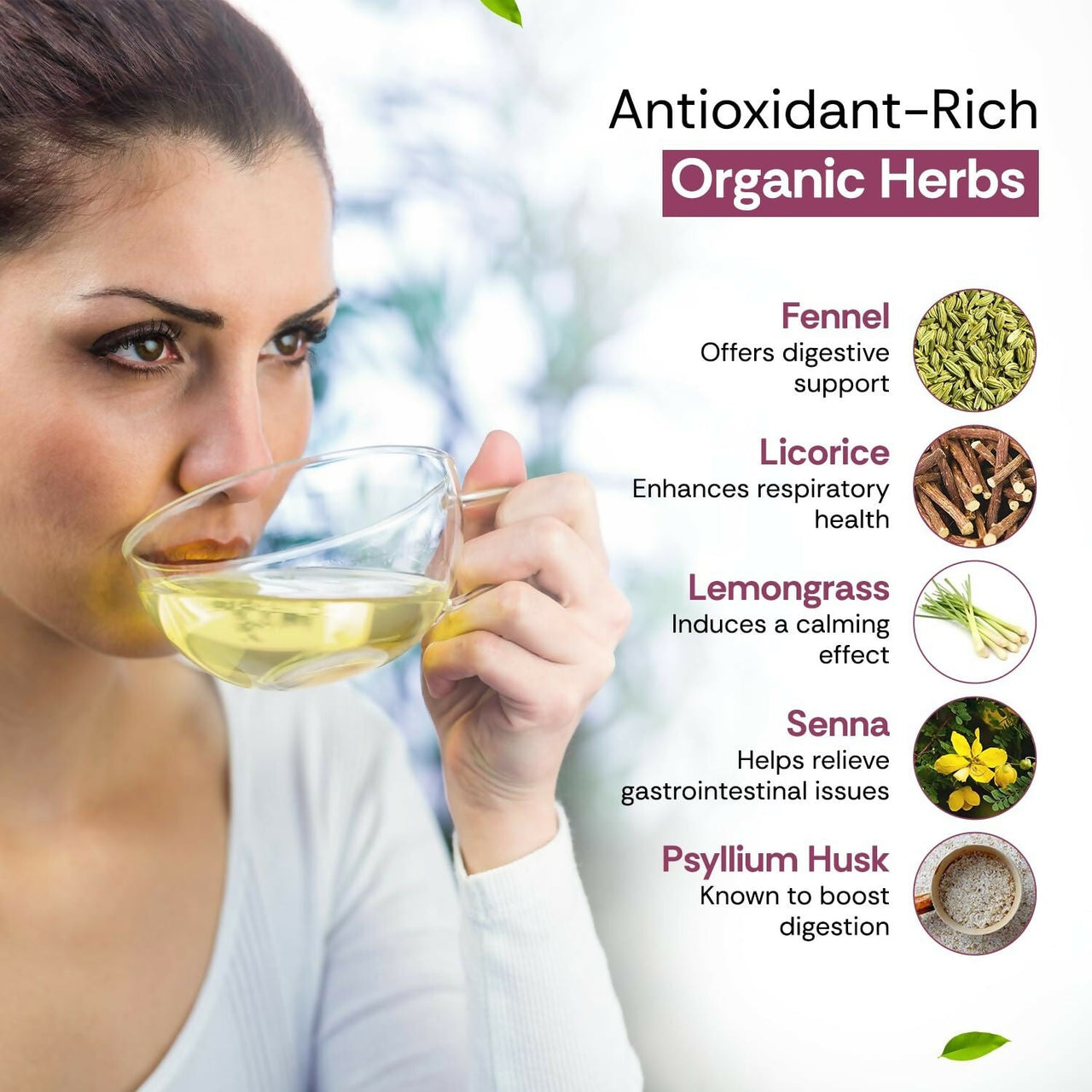 Flurys Slim Tea â Detoxing Organic Herbal Tea with Fennel