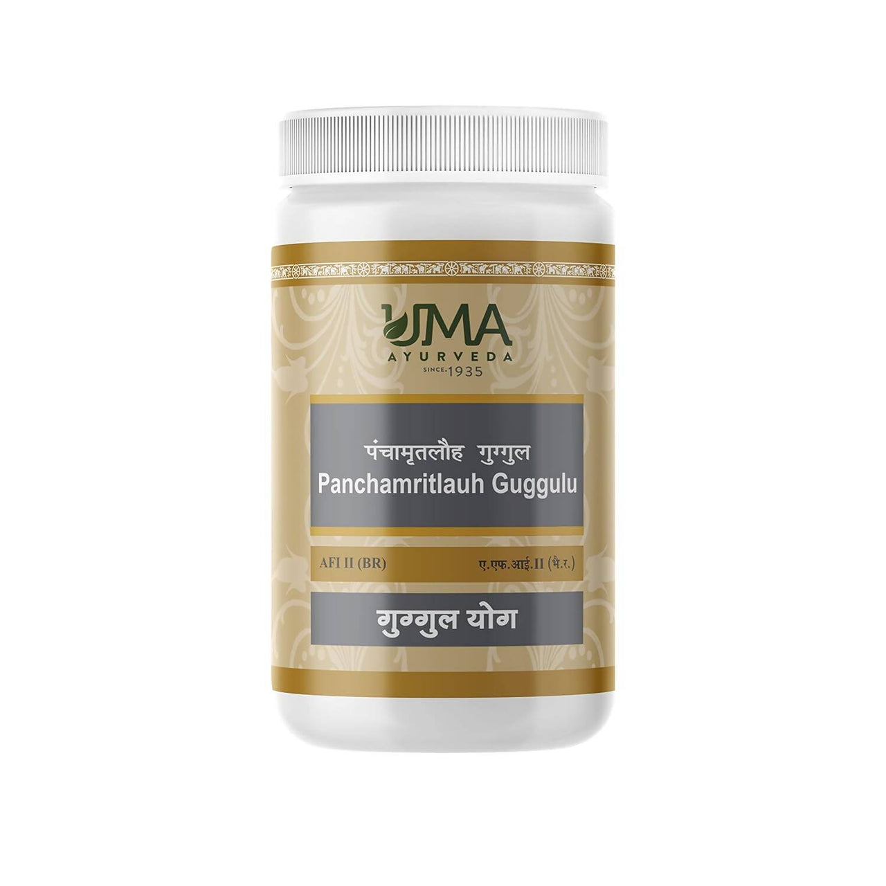 uma-ayurveda-panchamritlauh-guggul-with-silver