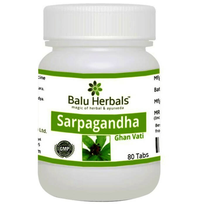 balu-herbals-sarpagandha-ghan-vati-tablets