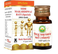 Thumbnail for basic-ayurveda-sidh-makardhwaj-bati-special-(with-gold)