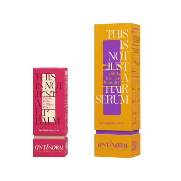 antinorm-bye-bye-blow-dry-hair-serum-and-fuller-without-filler-lip-balm-comb
