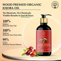 Thumbnail for Ivory Natural Wood Pressed Organic Jojoba Oil Premium & Extra Virgin For Smooth Dry Skin, Avoid Flakiness, & Improve Skin Elasticity