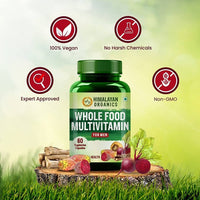 Thumbnail for Himalayan Organics Whole Food Multivitamin For Men Vegetarian Capsules