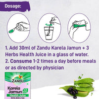 Thumbnail for Zandu Karela Jamun + 3 Herbs Health Juice