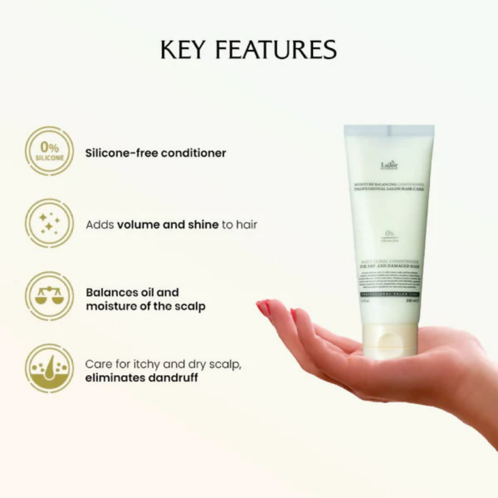 La'dor Korean Moisture Balancing Conditioner for Dry, Dull & Frizzy Hair