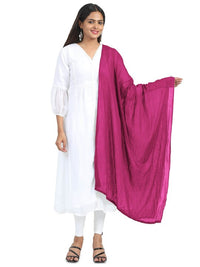 Thumbnail for Women Cotton PomPom Border Dupatta