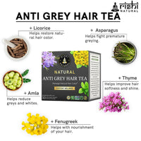 Thumbnail for Rishi Natural Anti Grey Hair Herbal Tea