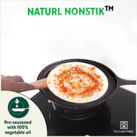 Thumbnail for The Indus Valley CASTrong Cast Iron Cookware Set: Tawa+ Kadai+ Frypan, Kitchen Set for Home, Pre