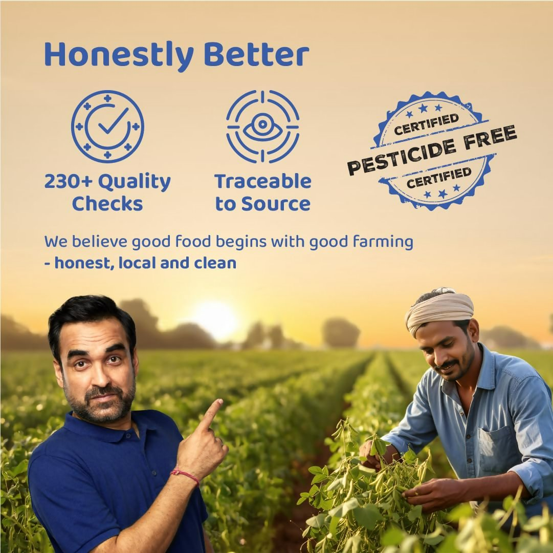 Dehaat Honest Farms Unpolished Kala Chana